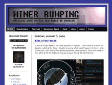 Tablet Screenshot of minerbumping.com